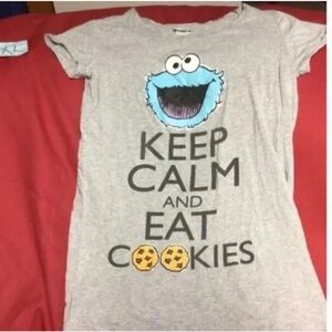 Ladies COOKIE Monster tshirt